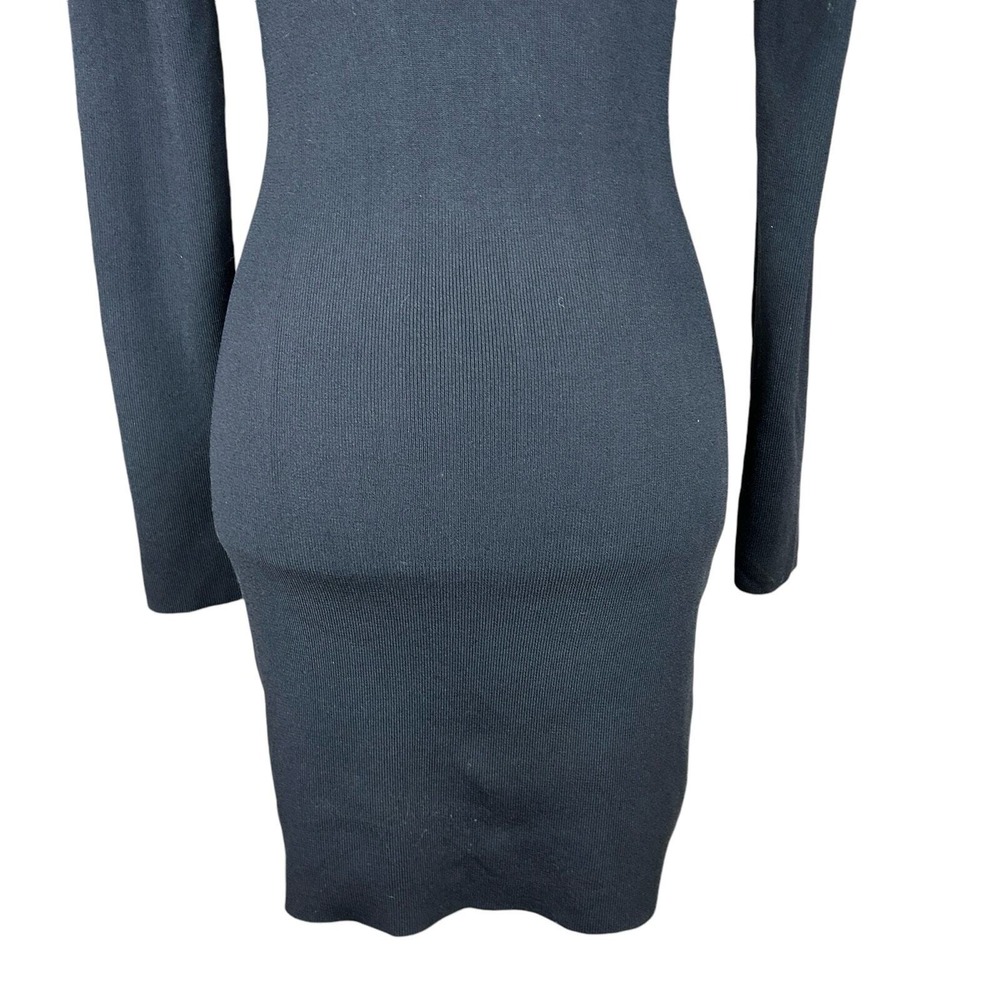 Significant Other Monica Dress 6 Black‎ Bodycon Cut Out Lace Up Mini Party LBD - Picture 8 of 11